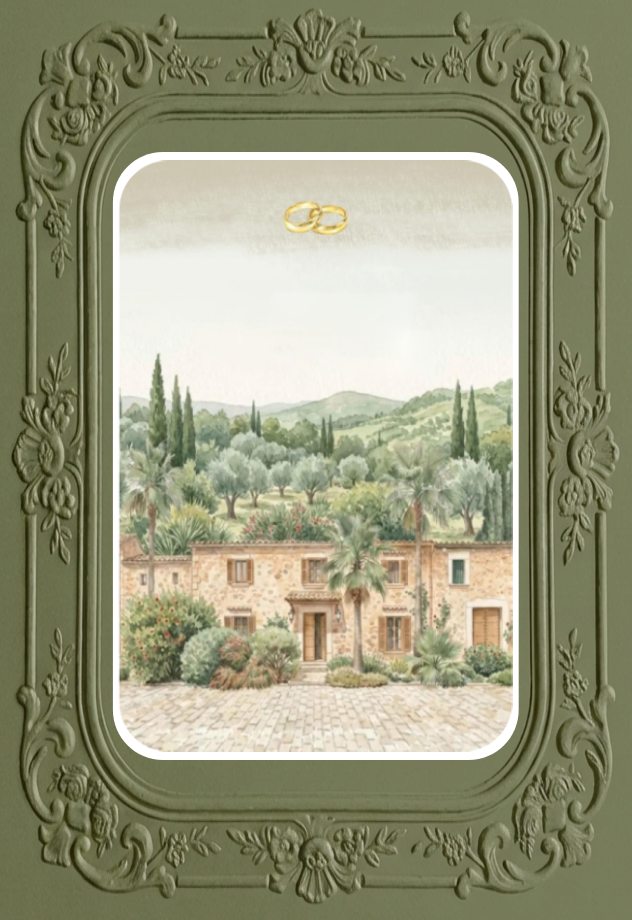 Ornate frame
